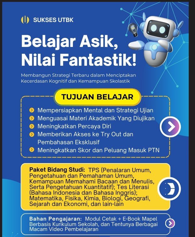 BROSUR SUKSES UTBK BBB 1